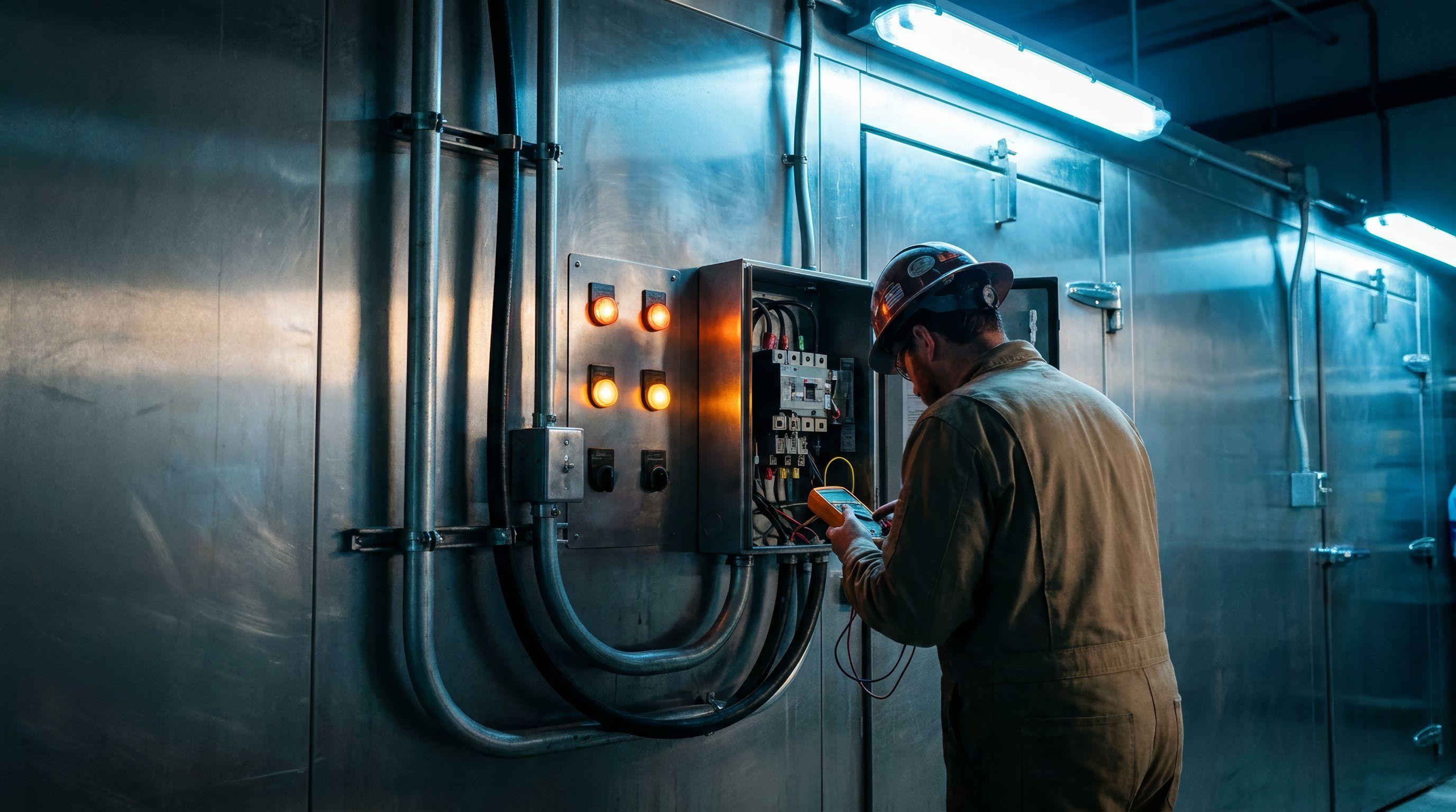 Commercial Freezer Wiring