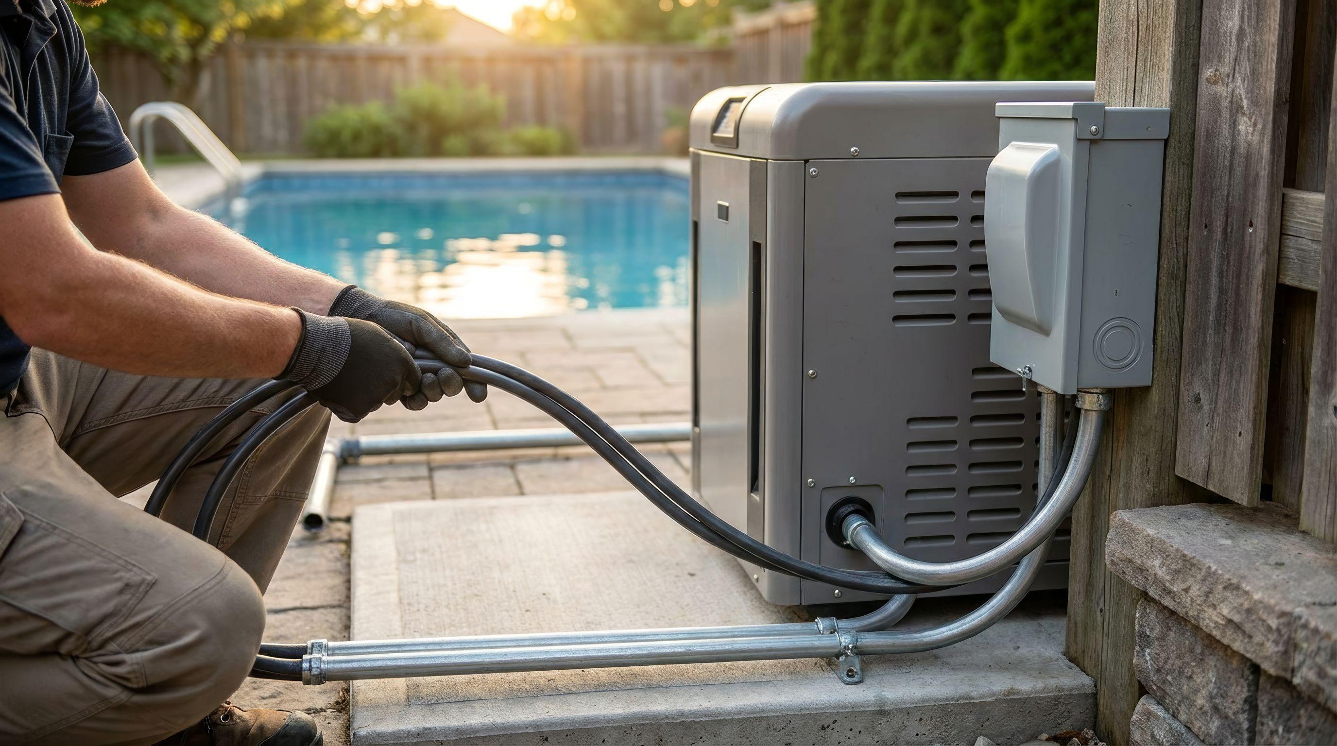 Pool Heater Wiring