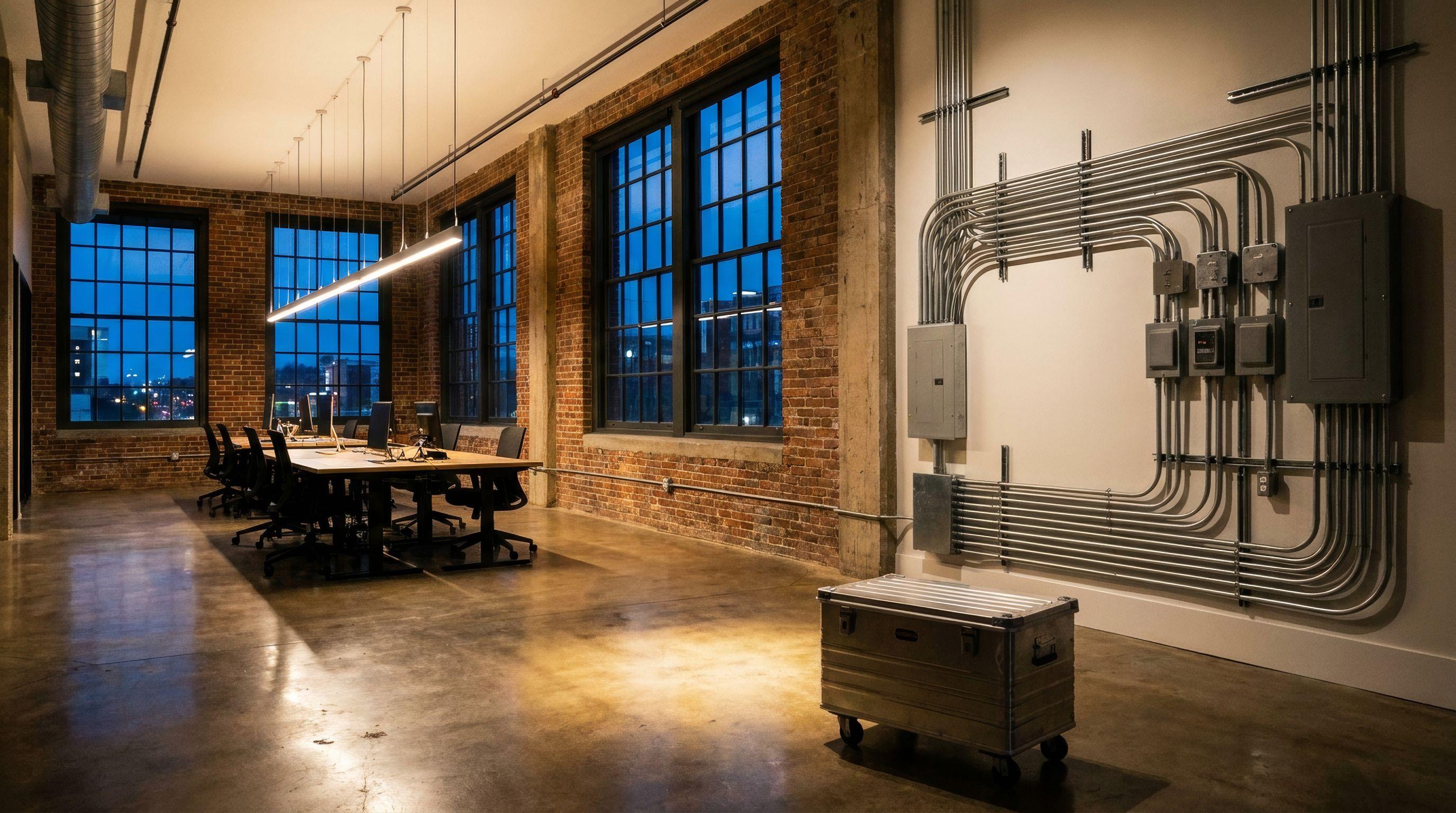 Commercial Build-Out for a Downtown Knoxville Creative Studio